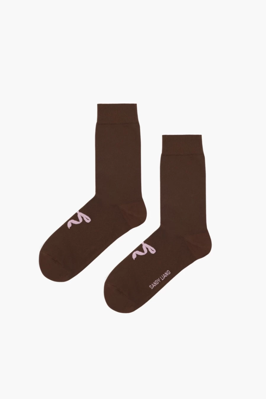 SANDY LIANG Women's Secret Socks in Cocoa – Stylish & Comfortable Hidden Socks