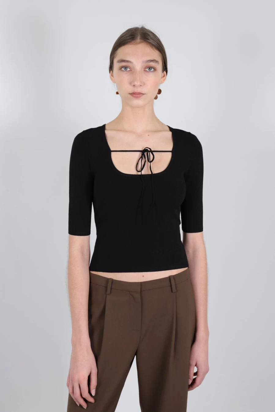 SANDY LIANG Women's Barre Sweater - Cozy Knit Pullover for Casual Wear