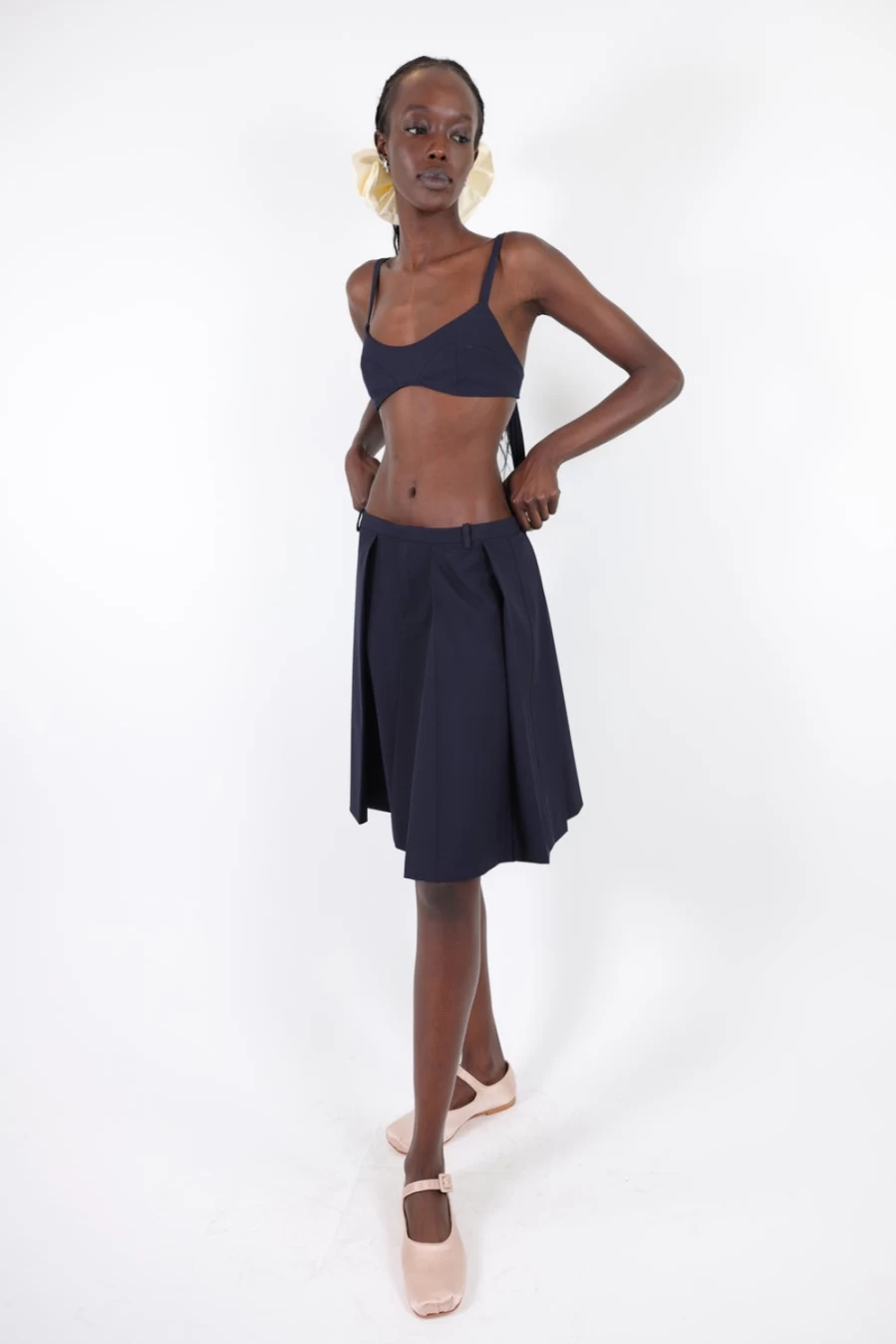 SANDY LIANG Women's Demie Bra in Ink Blue - Comfortable Lingerie for Everyday Wear