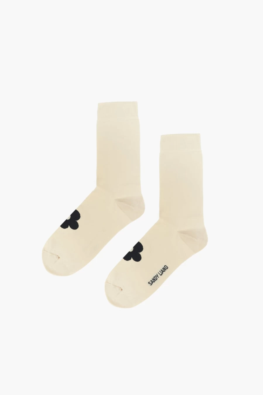 SANDY LIANG Women's Fiore Socks in Butter - Stylish Comfort for Everyday Wear