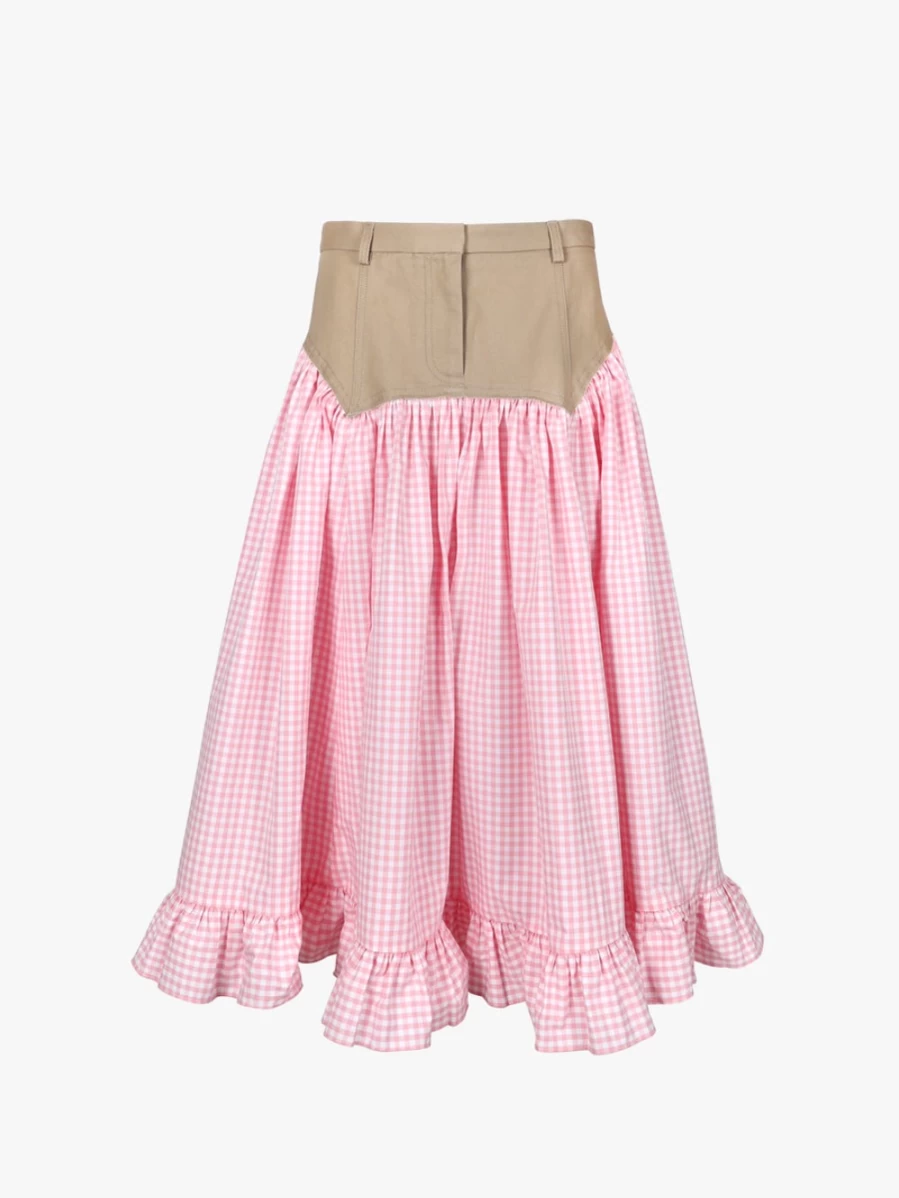 SANDY LIANG Women's Pink Petronas Skirt - Fashionable & Trendy Design