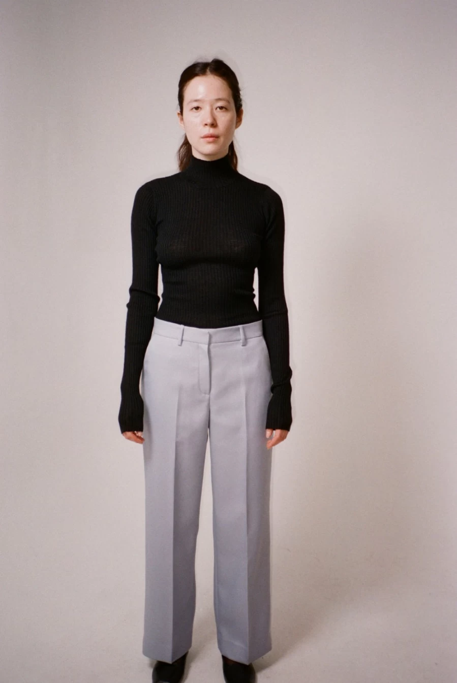 SANDY LIANG Women's Vale Black Cashmere Sweater | Luxurious Soft Knitwear
