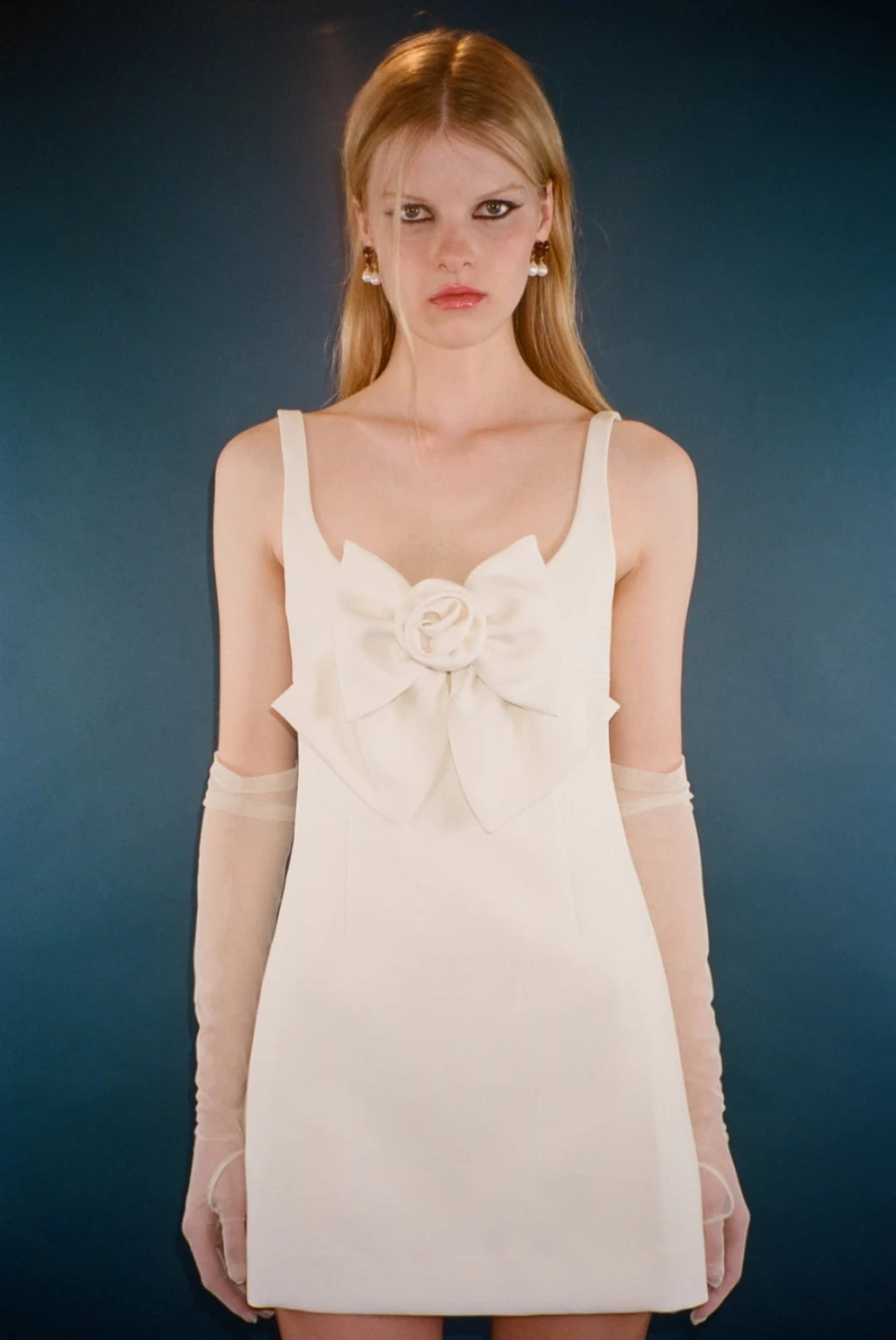 SANDY LIANG Women's Arden Dress in Cream - Elegant Cream-Colored Dress for Women