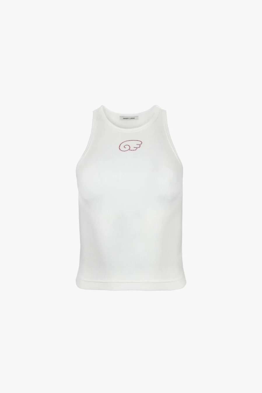 SANDY LIANG Women's Wish Tank Top in Blanc - Stylish Casual Blouse for Women